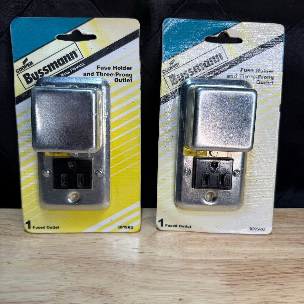 BUSSMANN BP/SRU Motor Protector New FREE SHIPPING For TWO